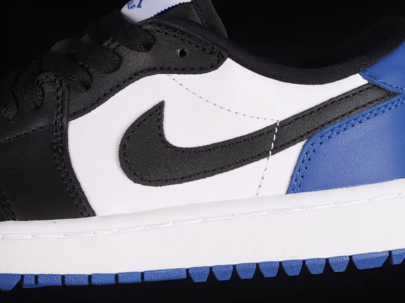 All categories Air Jordan Jordan series basketball shoes Air Jordan 1 Low G version pure original Air Jordan 1 Low Golf "Royal Toe" AJ1 Joe 1 new golf version black and blue toe DD9315-102